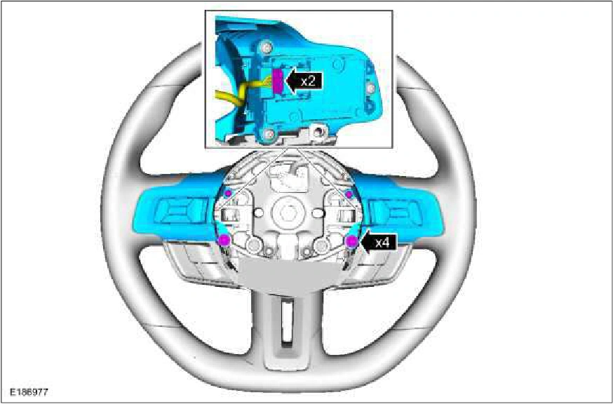 Steering Wheel Multifunction Switch — original illustration 1, reference 3409