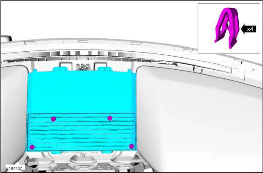 Instrument Panel Upper Section — original illustration 1, reference 1347
