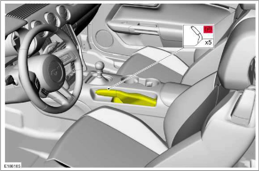 Parking Brake Cable Adjustment — original illustration 1, reference 2871