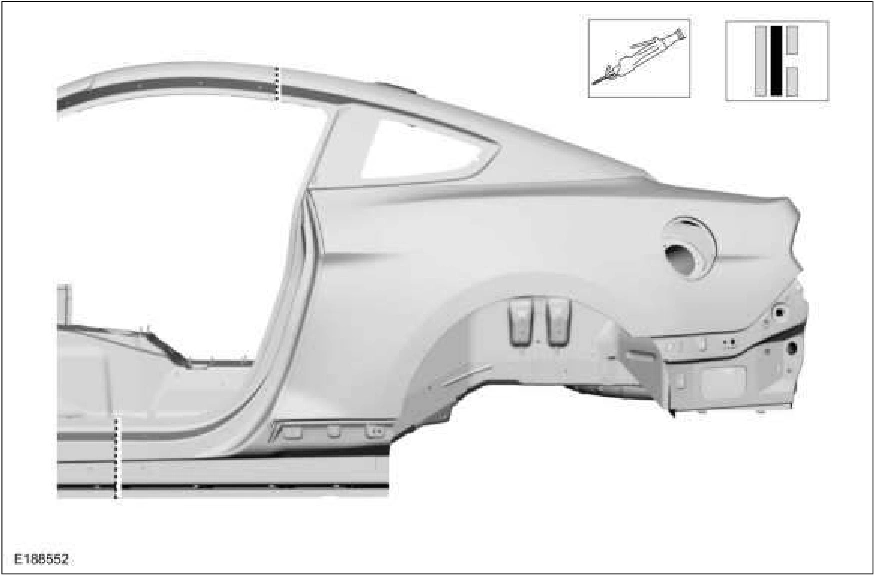 Quarter Panel - Coupe — original illustration 2, reference 2343