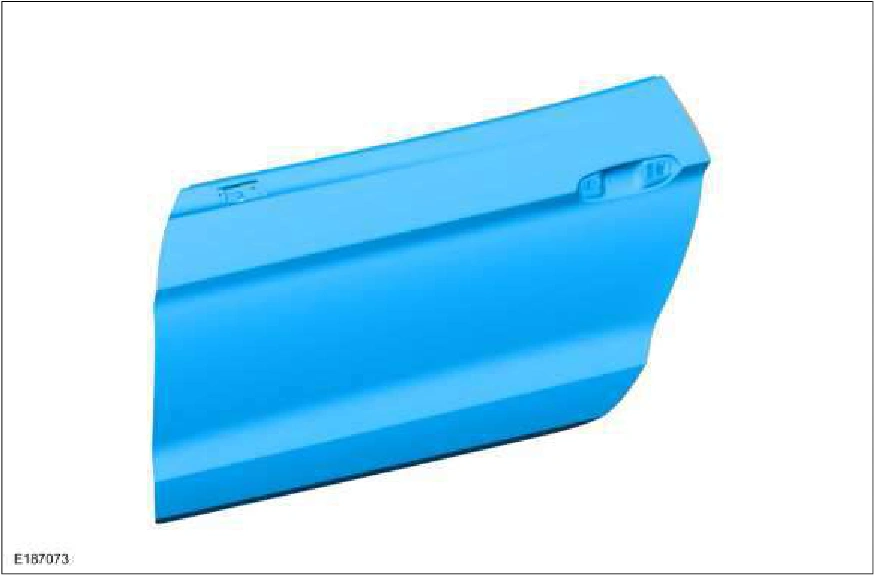 Front Door Skin Panel — original illustration 2, reference 2313