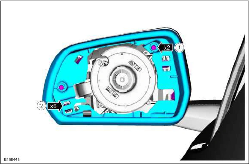 Exterior Mirror — original illustration 2, reference 960