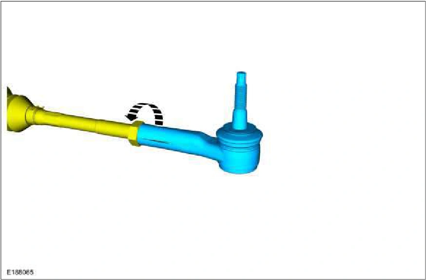 Tie Rod End — original illustration 2, reference 3355