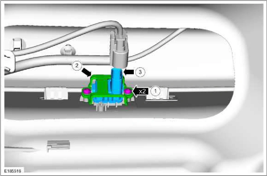 Rear Parking Aid Camera — original illustration 1, reference 4023