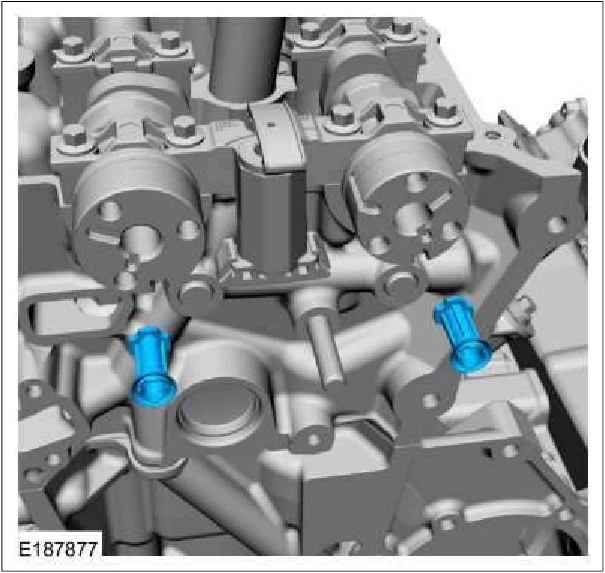Camshaft RH — original illustration 1, reference 157