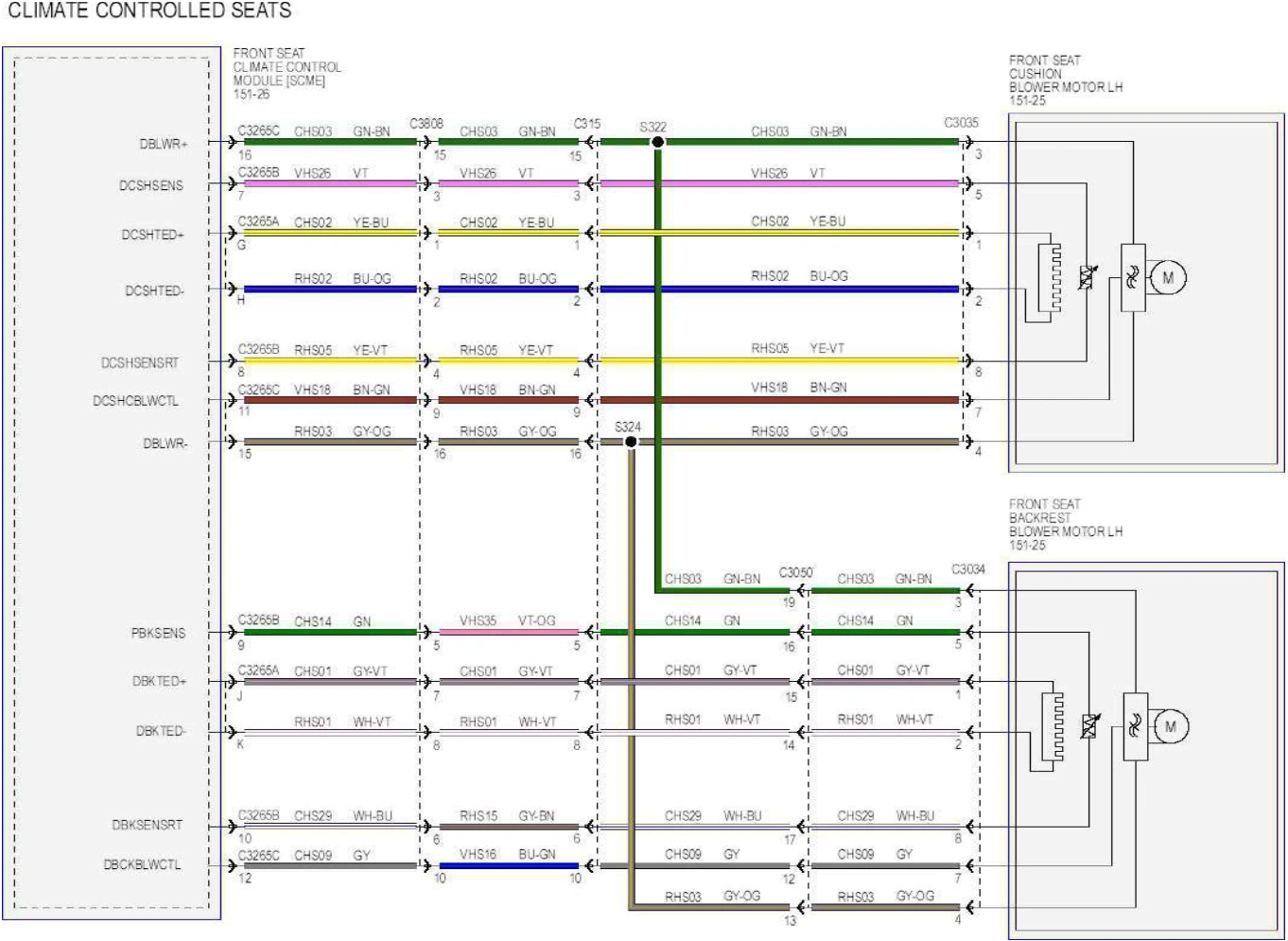 Wiring — original illustration 1, reference 6500