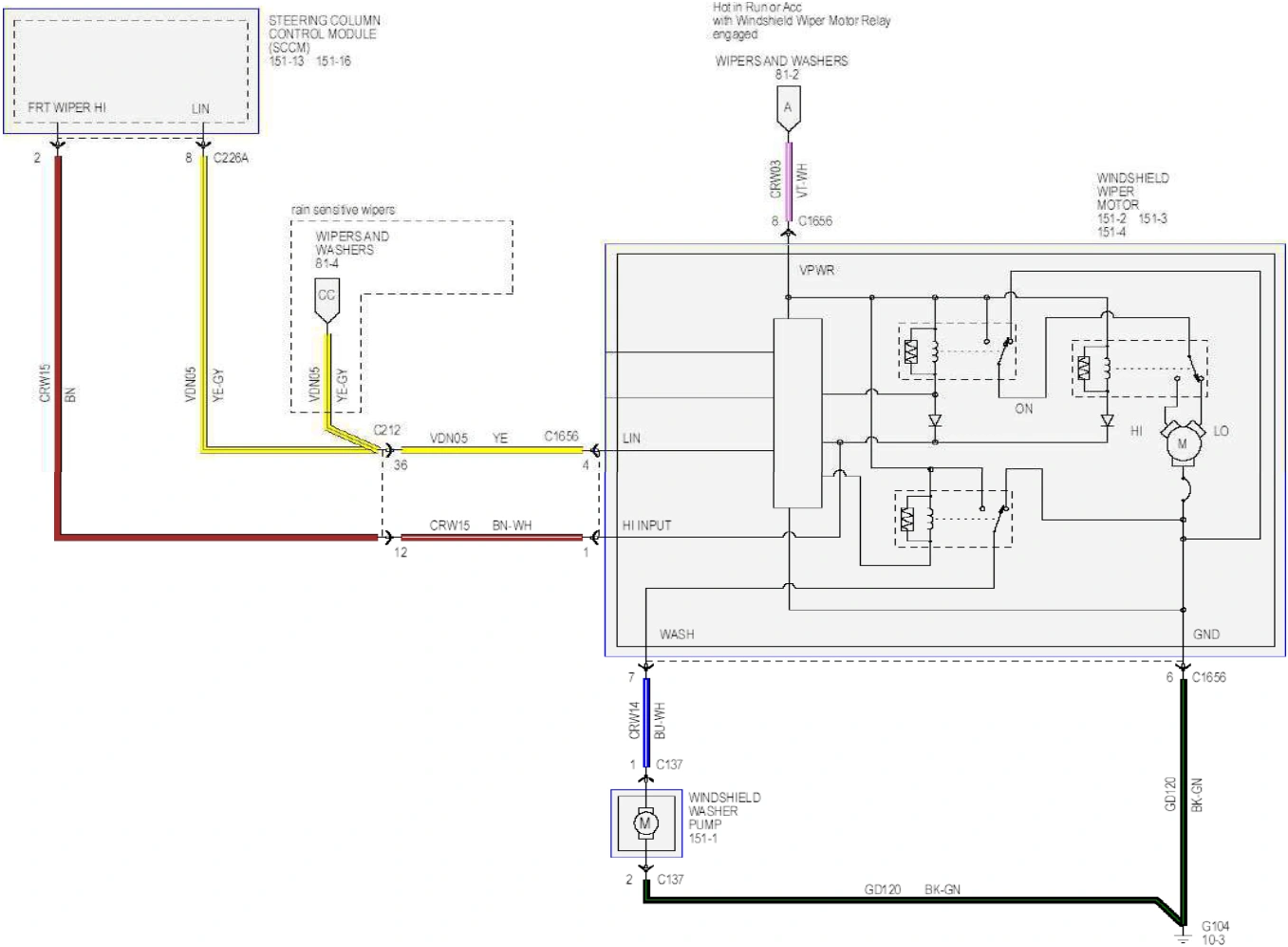 Wiring — original illustration 1, reference 6422
