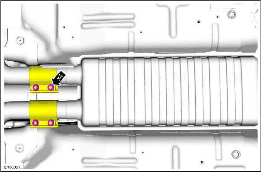 309-00C Exhaust System - 5.0L — original illustration 1, reference 3193