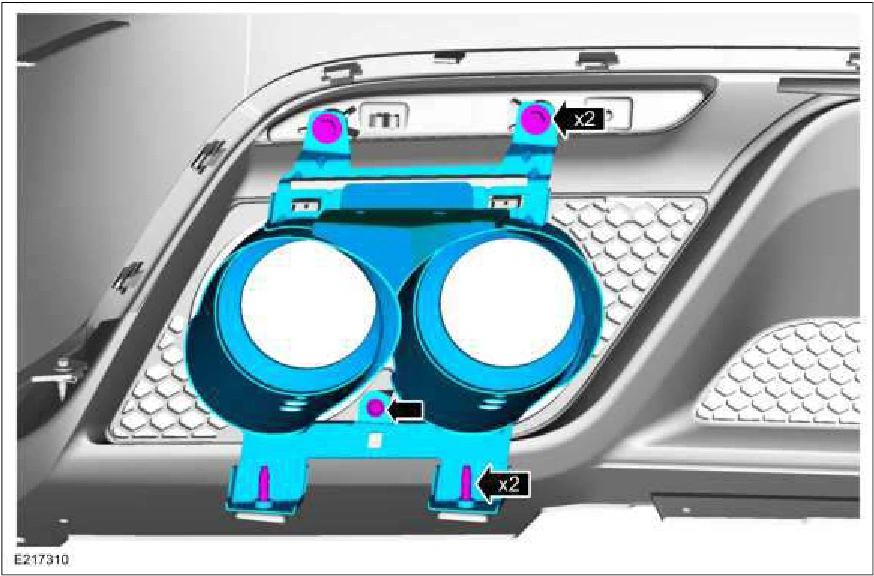 Rear Bumper Cover - Vehicles With: SVT Performance Package — original illustration 2, reference 1711