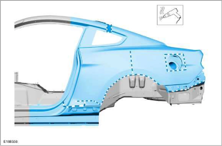 Quarter Panel - Coupe — original illustration 2, reference 2345