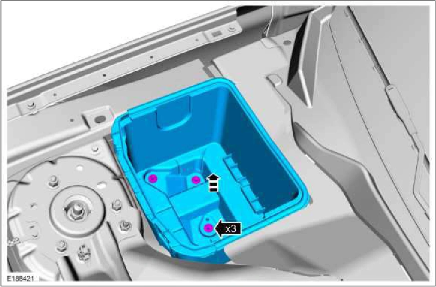 Battery Tray — original illustration 1, reference 4078