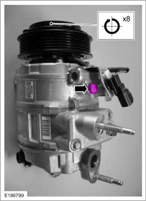Refrigerant Oil Adding — original illustration 1, reference 3629