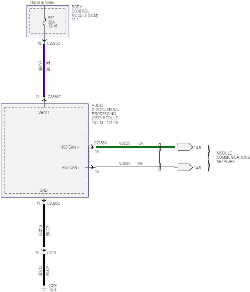 Wiring — original illustration 1, reference 6528