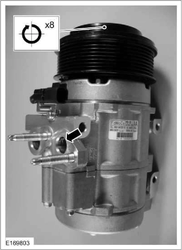 Refrigerant Oil Adding — original illustration 1, reference 3631