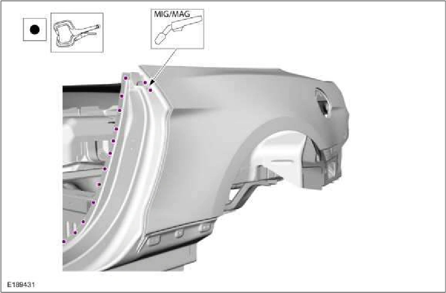 Quarter Panel - Convertible — original illustration 1, reference 2355