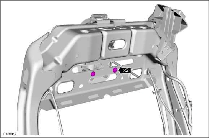 Front Seat Backrest Release Handle — original illustration 1, reference 1143