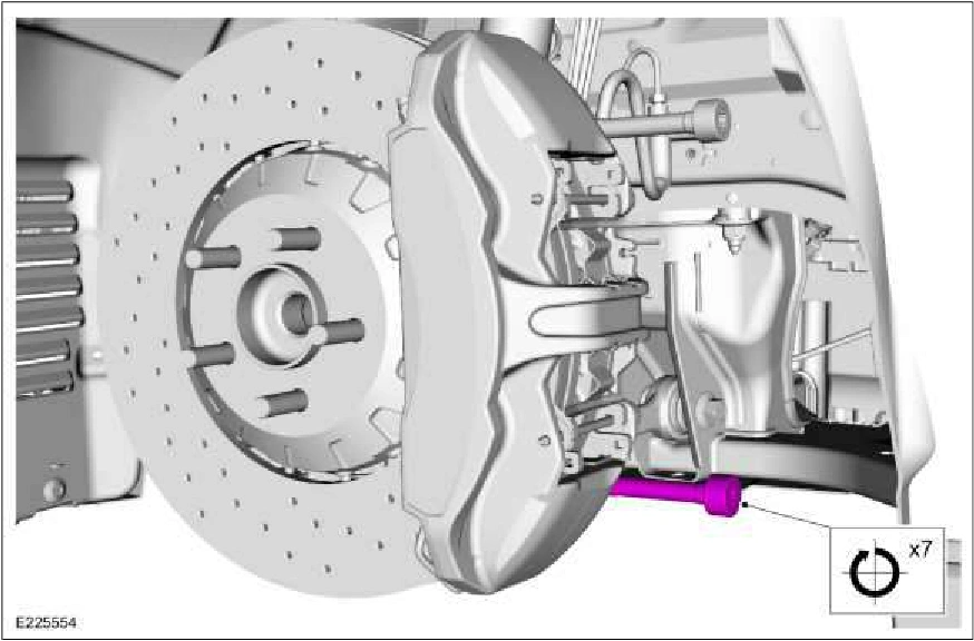 Brake Pads - Vehicles With: SVT Performance Package — original illustration 1, reference 2834