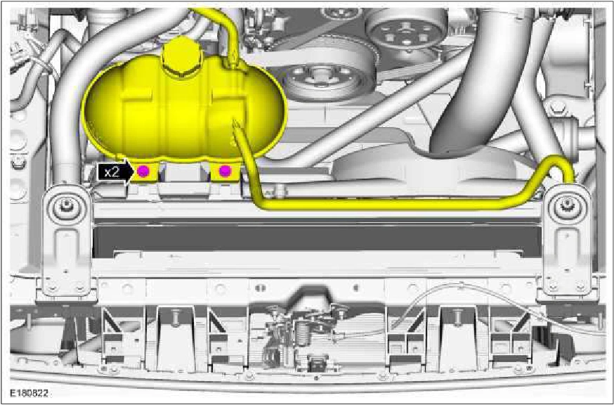 Condenser - 5.2L 32V Ti-VCT — original illustration 1, reference 3748