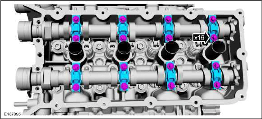 Camshaft LH — original illustration 2, reference 152