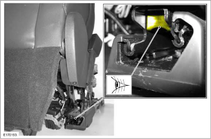 Front Seat Track Motor — original illustration 2, reference 1177