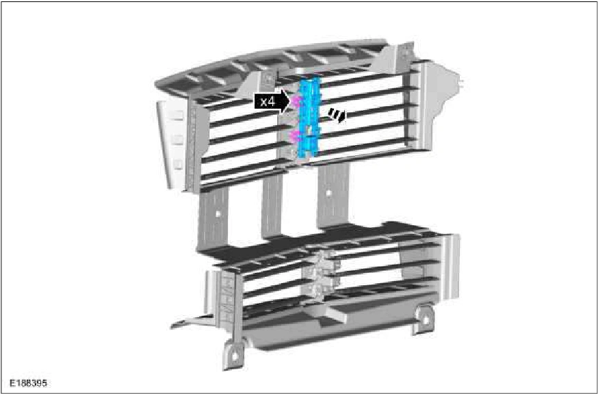 Active Grille Shutter Actuator — original illustration 1, reference 799