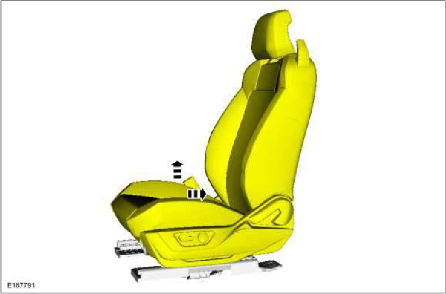 Driver Front Seat Module (DSM) — original illustration 1, reference 1107