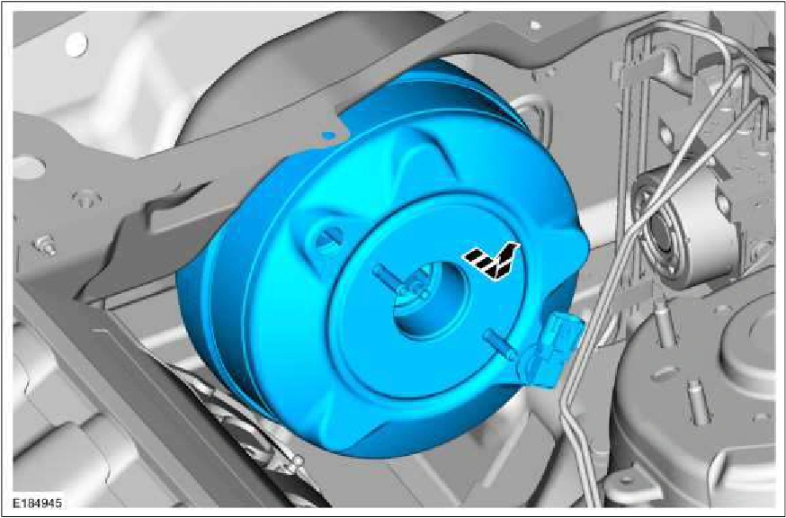 Brake Booster - 5.0L 32V Ti-VCT/5.2L 32V Ti-VCT — original illustration 1, reference 2922