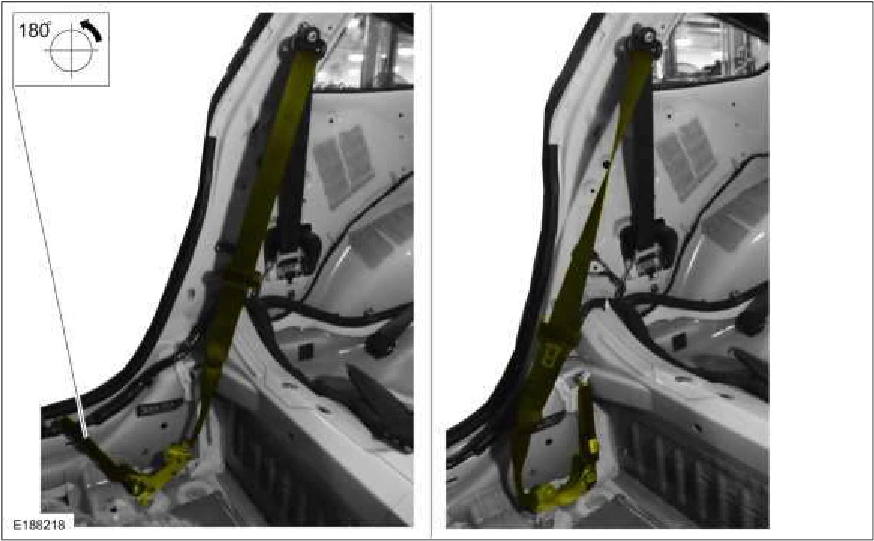 Front Seatbelt Retractor and Pretensioner — original illustration 1, reference 1734