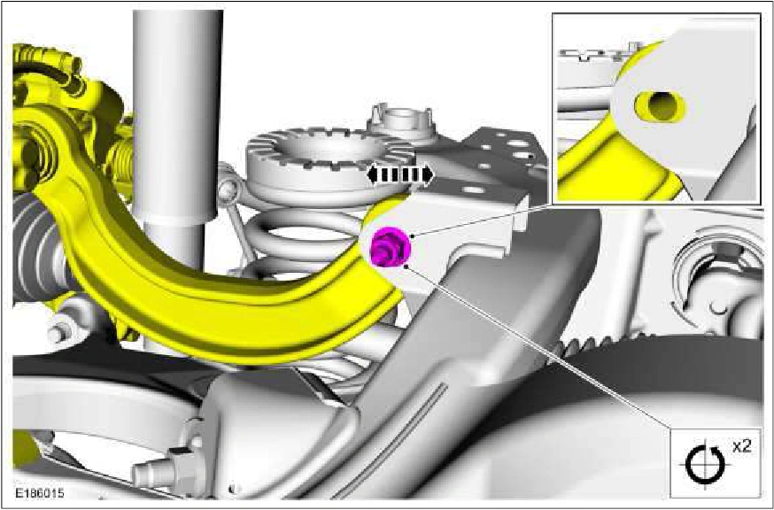 Rear Camber Adjustment — original illustration 1, reference 2421