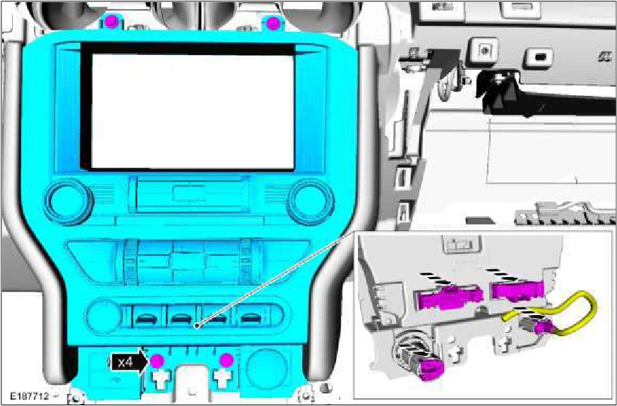 415-00B General Information -Vehicles With Touchscreen Display — original illustration 1, reference 4575