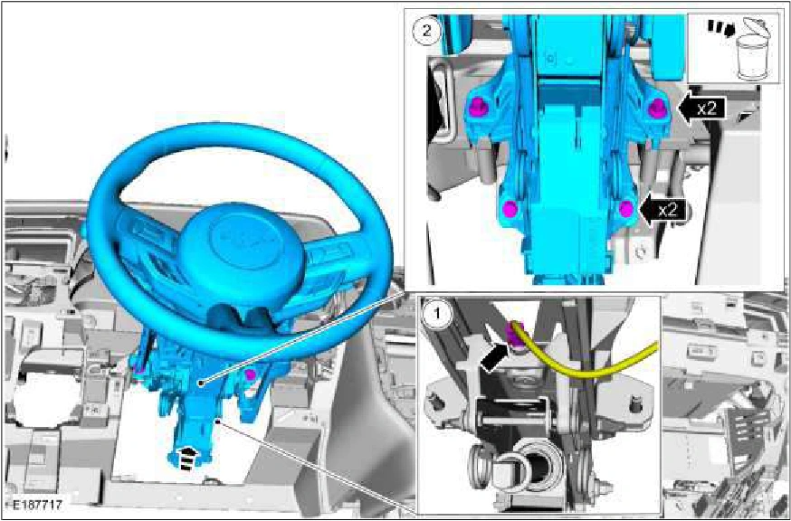 Instrument Panel Upper Section — original illustration 1, reference 1352