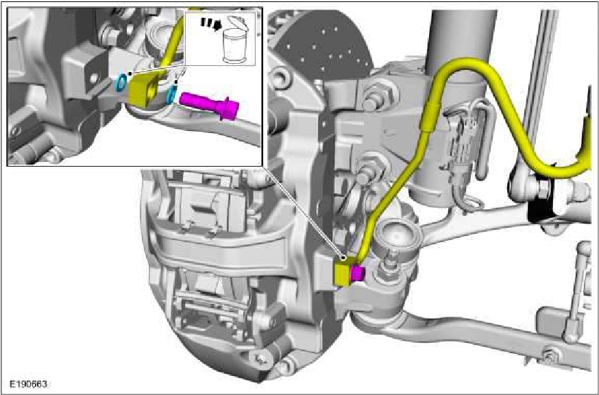 Brake Caliper - Vehicles With: SVT Performance Package — original illustration 1, reference 2826