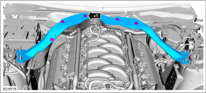 Evaporator Outlet Line - 5.2L 32V Ti-VCT — original illustration 2, reference 3791