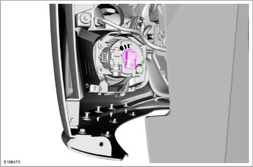 Front Fog Lamp Bulb — original illustration 2, reference 5766