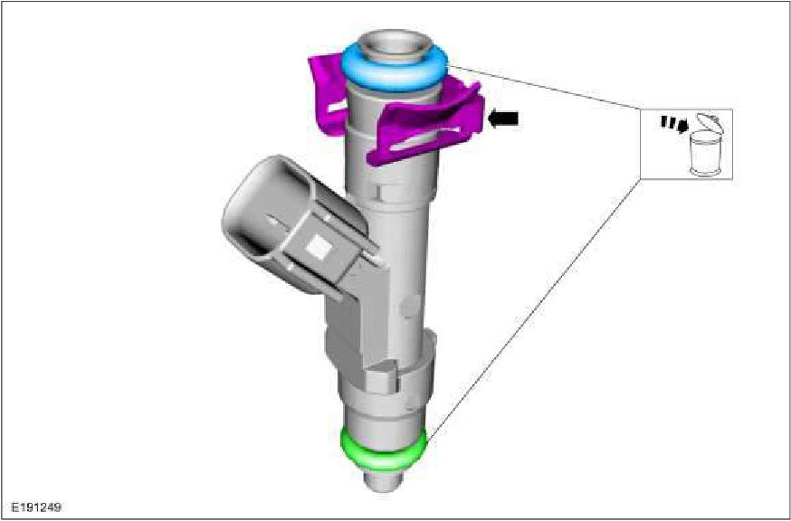 303-04C Fuel Charging and Controls - 5.0L — original illustration 2, reference 641