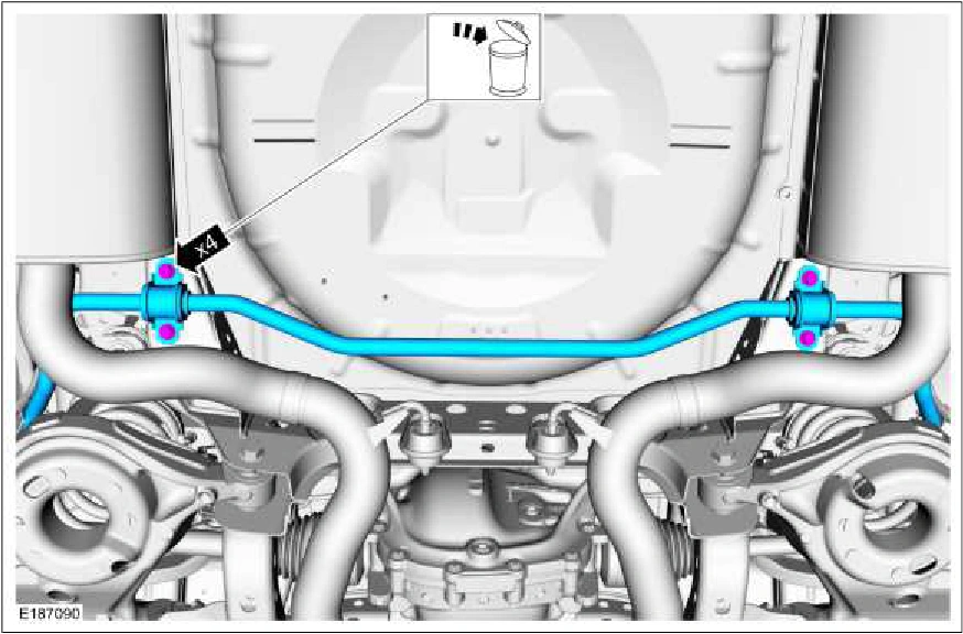 Rear Stabilizer Bar — original illustration 1, reference 2515