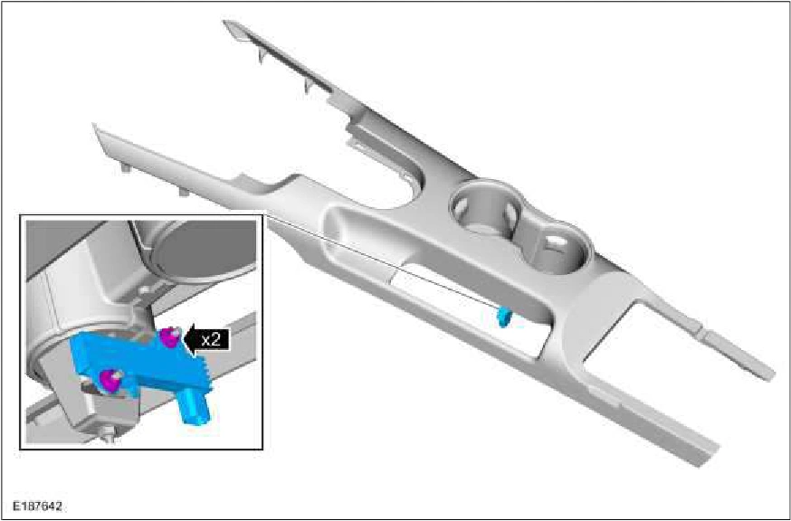 Passive Anti-Theft System (PATS) Front Antenna — original illustration 1, reference 6034