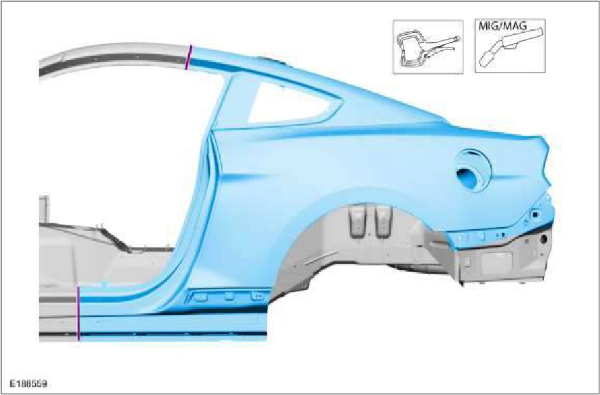 Quarter Panel - Coupe — original illustration 1, reference 2347