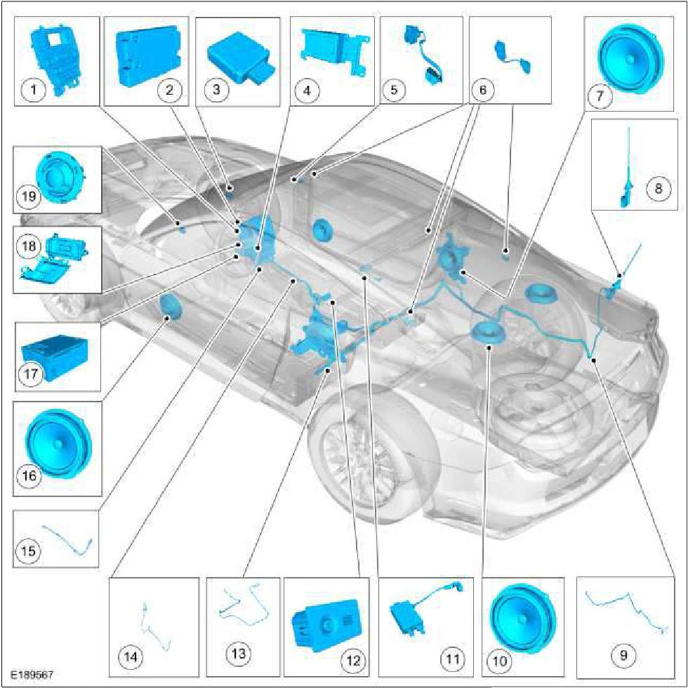 415-00A General Information -Vehicles With AM-FM-CD-SYNC — original illustration 1, reference 4088