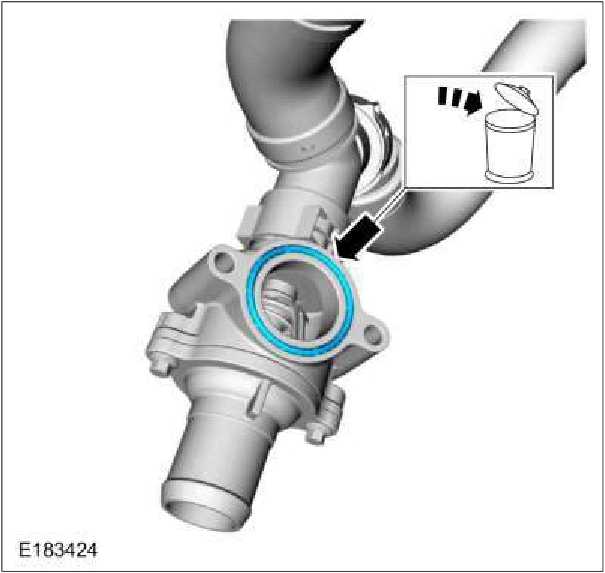 Engine Front Cover — original illustration 1, reference 206