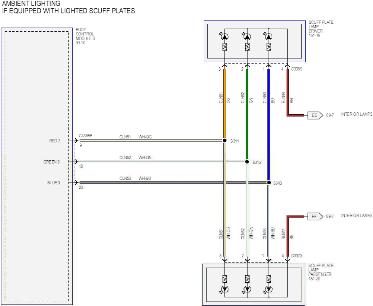 Wiring — original illustration 1, reference 6445
