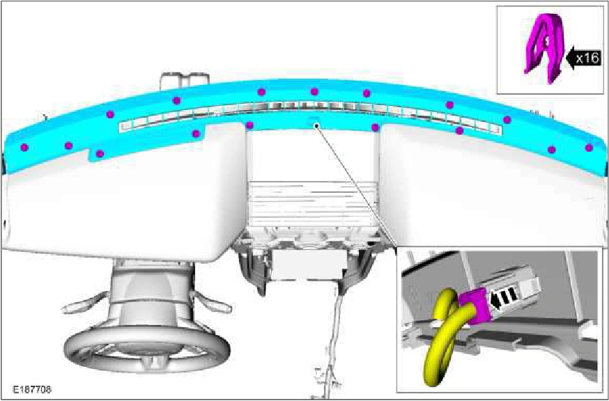 Instrument Panel Upper Section — original illustration 2, reference 1346