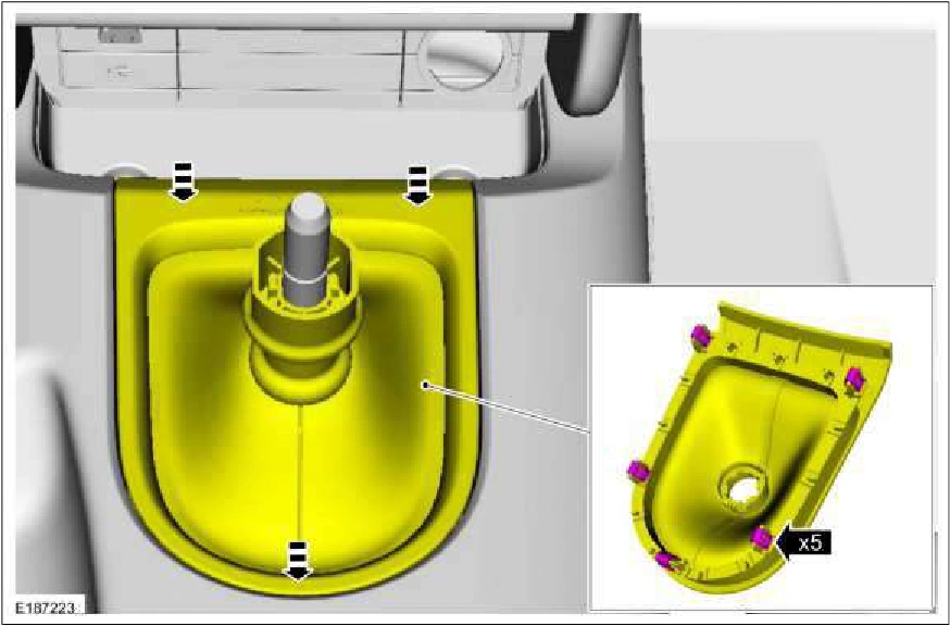 308-06A Manual Transmission External Controls - 6-Speed ManualTransmission - MT82 — original illustration 1, reference 3165