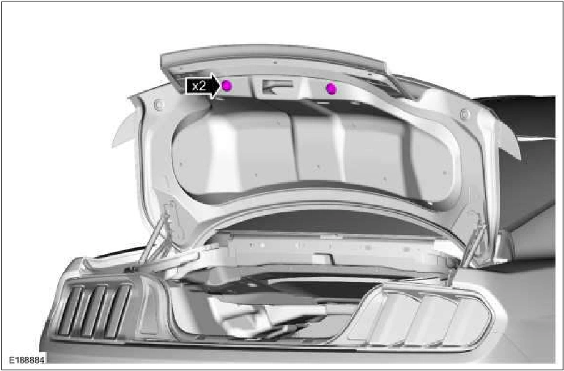 Luggage Compartment Lid — original illustration 1, reference 844