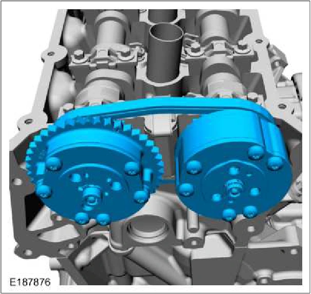 Variable Camshaft Timing (VCT) Unit — original illustration 1, reference 374