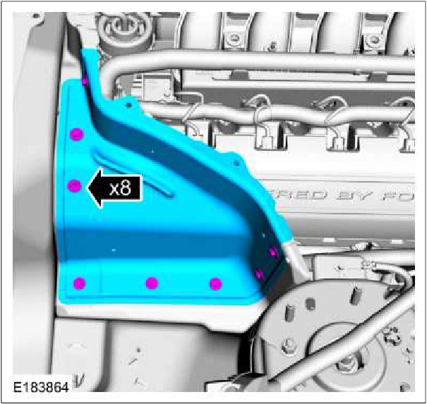 Valve Cover RH — original illustration 1, reference 370