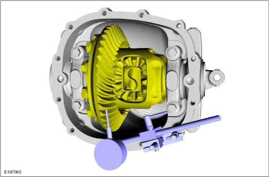 Ring Gear Backlash Adjustment — original illustration 3, reference 2690