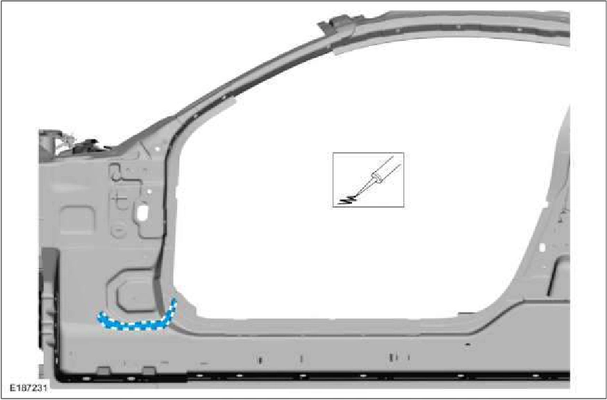 A-Pillar Outer Panel — original illustration 2, reference 2277