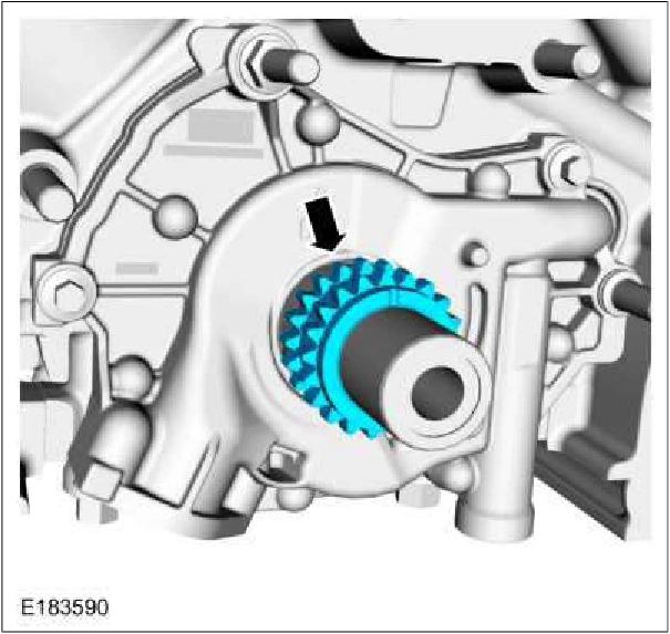 Oil Pump — original illustration 2, reference 335