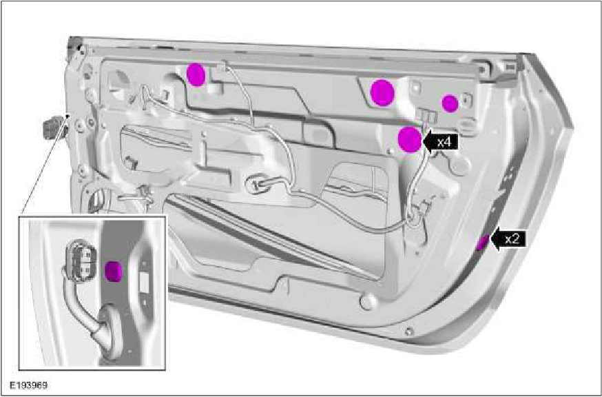 Door Window Glass Adjustment - Convertible — original illustration 2, reference 1260